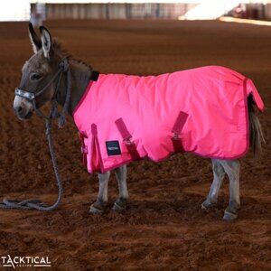 Tacktical/Ranch Dressn Mini/Foalblanket in HOT PINK and DUCK HUNT